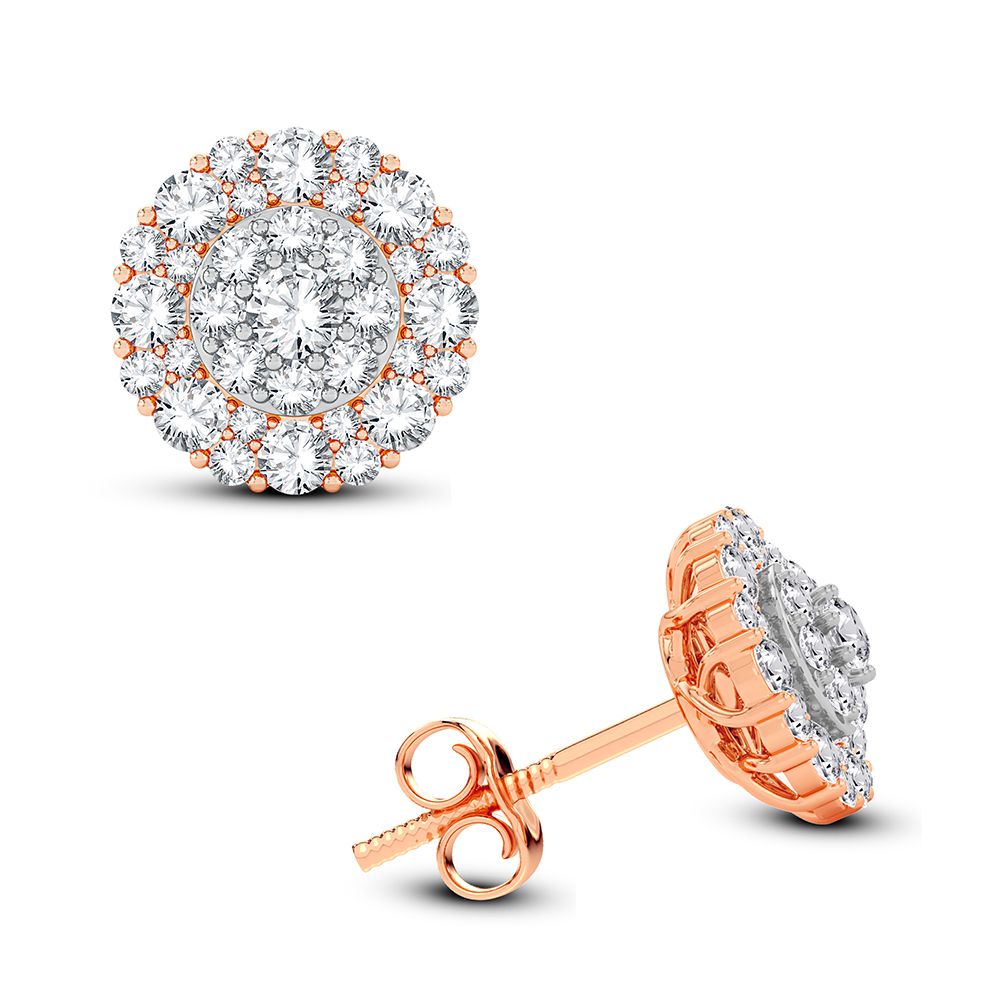 14K 0.50CT Diamond Earring