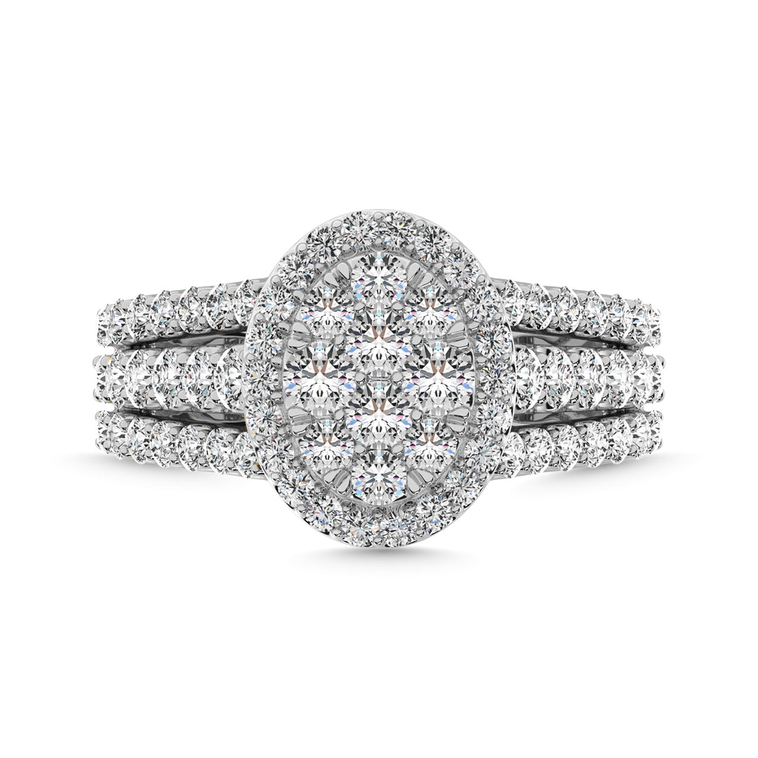 Diamond 1 3/4 Ct.Tw. Engagement Ring in 14K White Gold