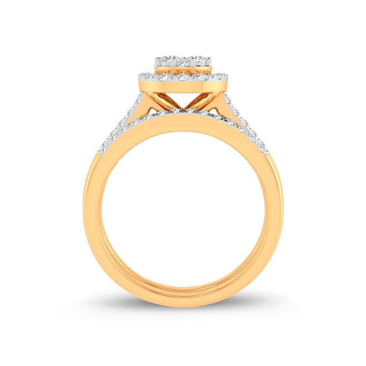 10K 0.50ct Diamond Bridal Ring