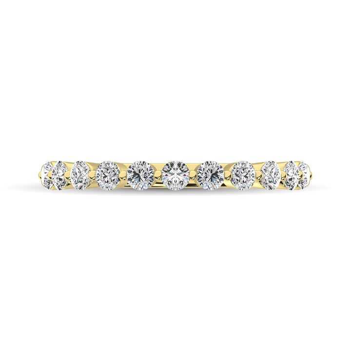 Diamond 1 Ct.Tw. Stack Band in 14K Yellow Gold