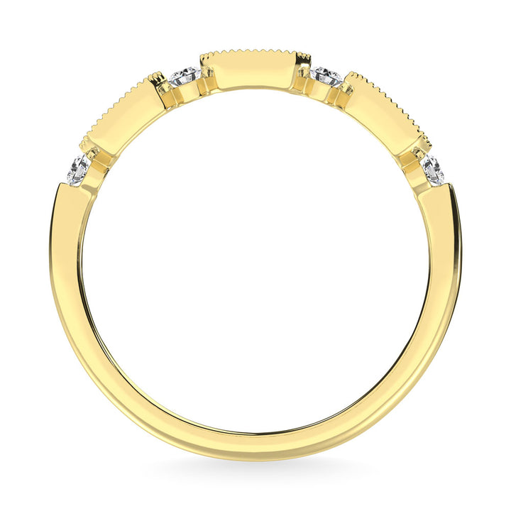 Diamond 1/5 Ct.Tw. Anniversary Band in Sterling Silver