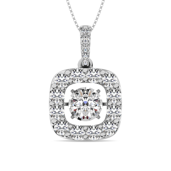 Diamond 1 3/8 Ct.tw Fashion Pendant  in 14K White Gold