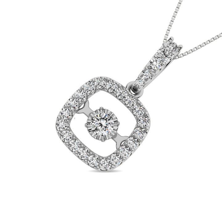 Diamond 1 3/8 Ct.tw Fashion Pendant  in 14K White Gold