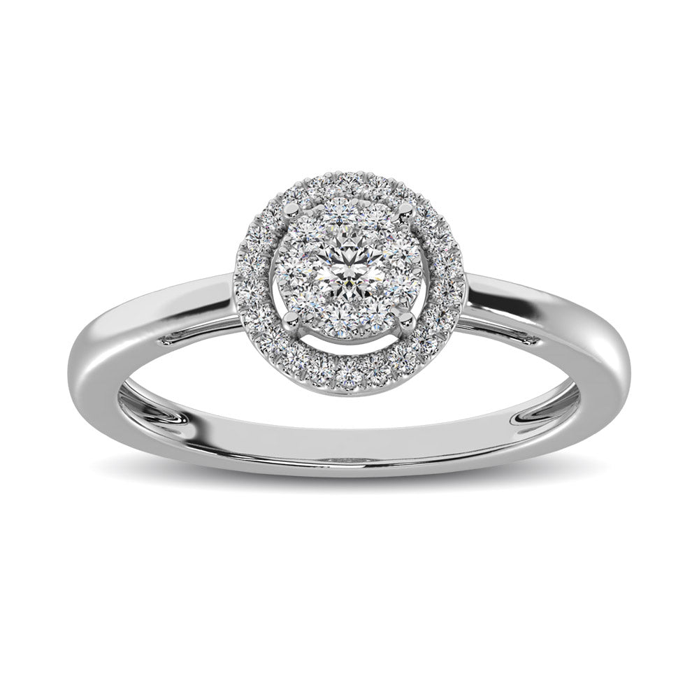 Diamond Composite 1/4 Ct.tw Fashion Ring
