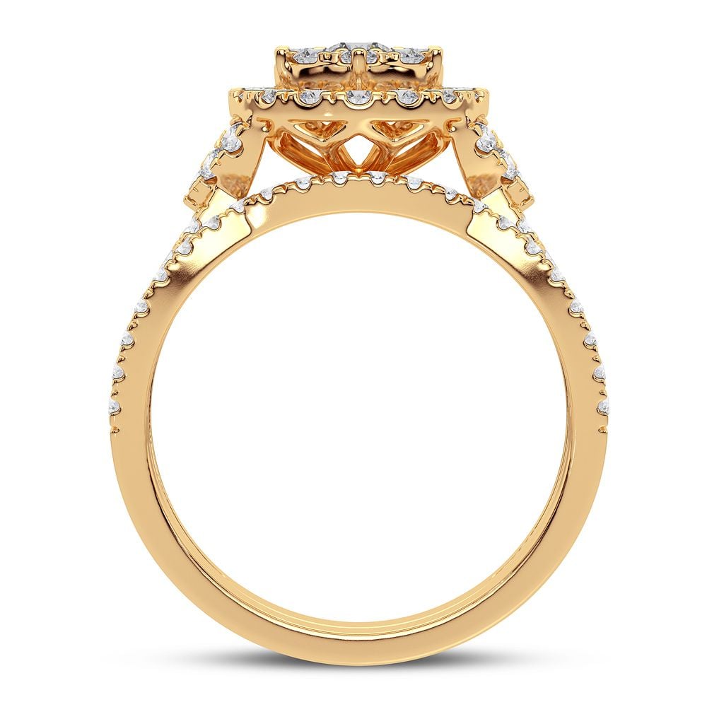 10K 1.00CT DIAMOND RING