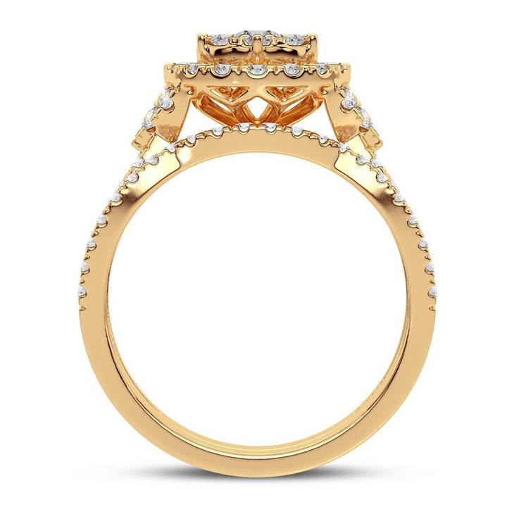 10K 1.00CT DIAMOND RING