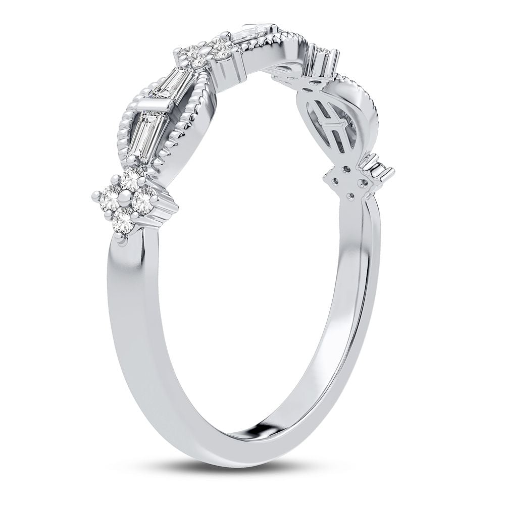 10K 0.20CT Diamond Band