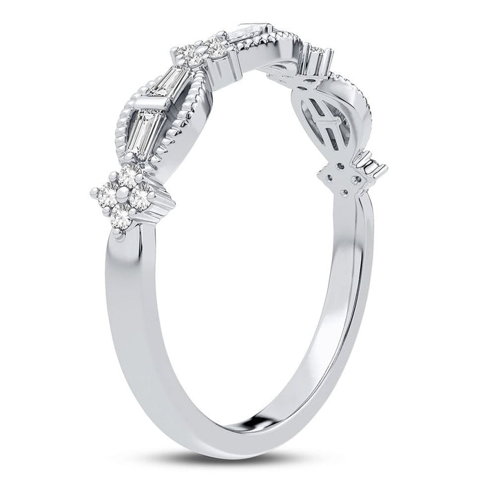 10K 0.20CT Diamond Band