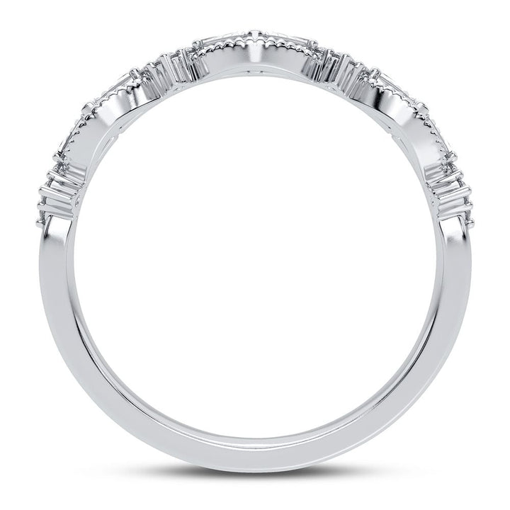 10K 0.20CT Diamond Band