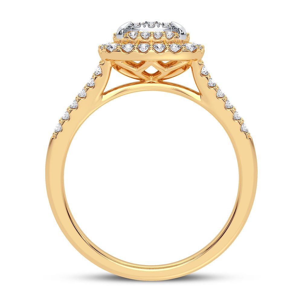 10K 0.50CT DIAMOND RING