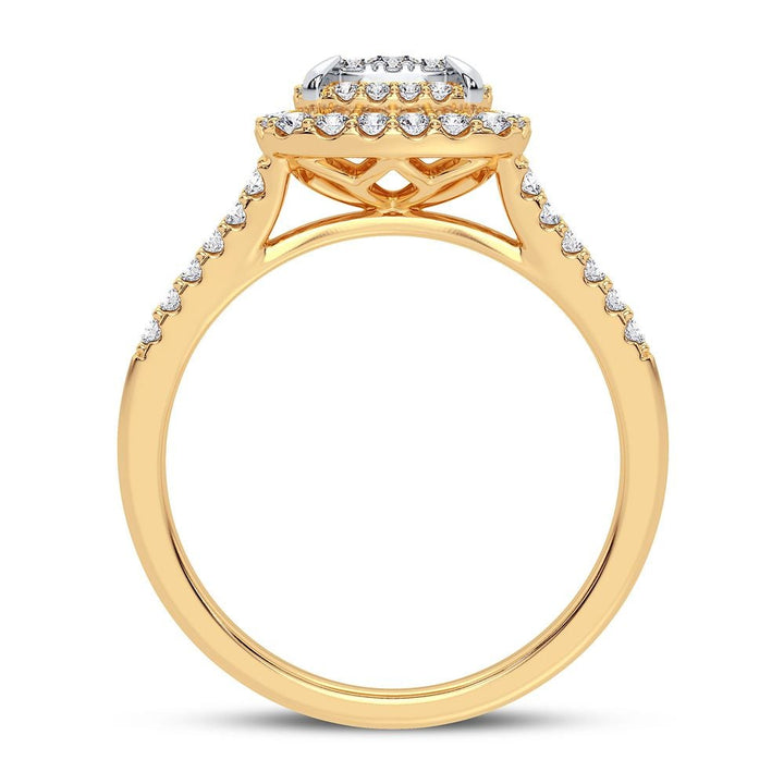 10K 0.50CT DIAMOND RING