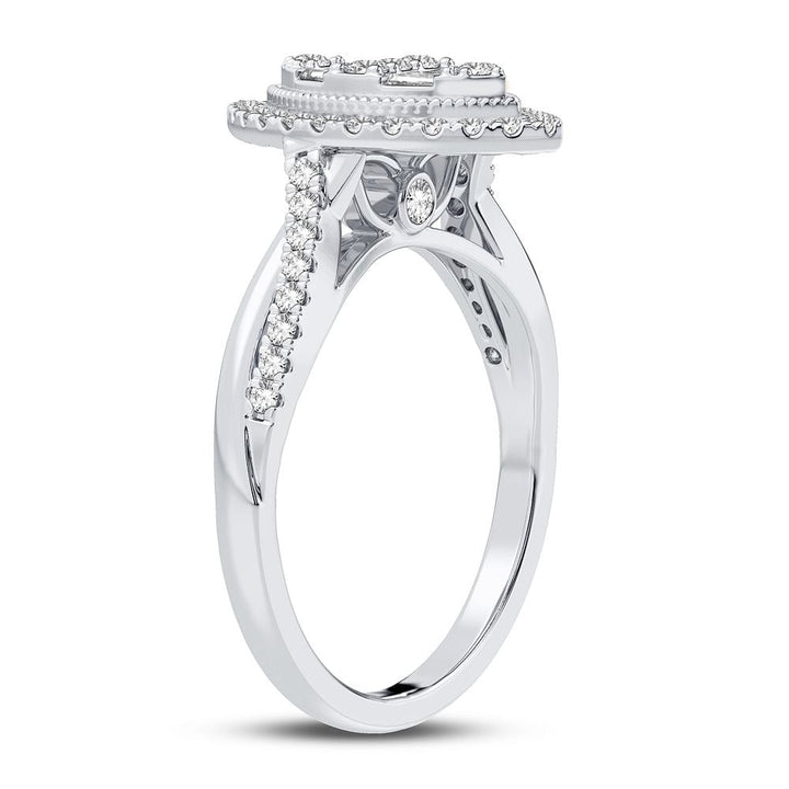 10K 0.40CT DIAMOND RING