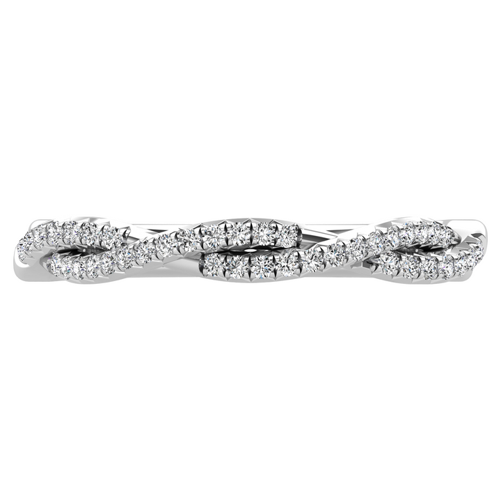 Diamond 1/5 Ct.Tw. Fashion Ring in 10K White Gold