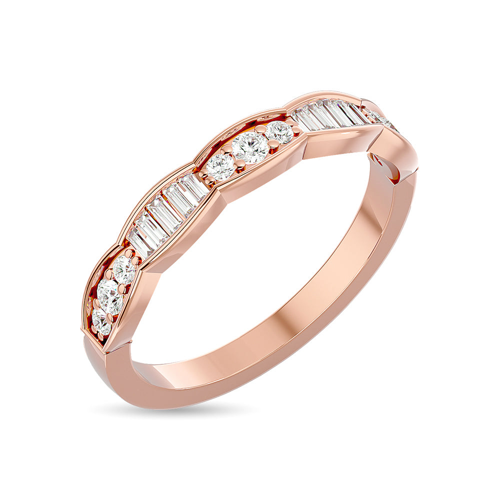 Diamond 1/3 Ct.tw Band in 14K Rose Gold