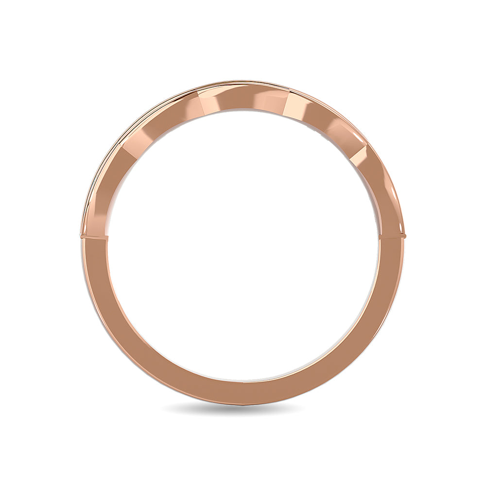 Diamond 1/3 Ct.tw Band in 14K Rose Gold
