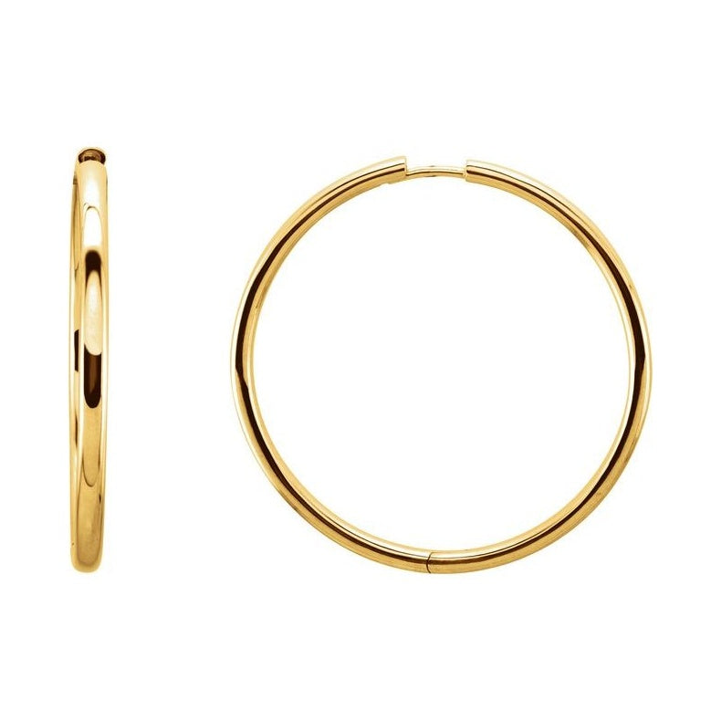 Hinged Hoop Earrings