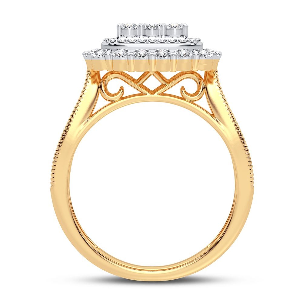 10K 0.25CT DIAMOND RING