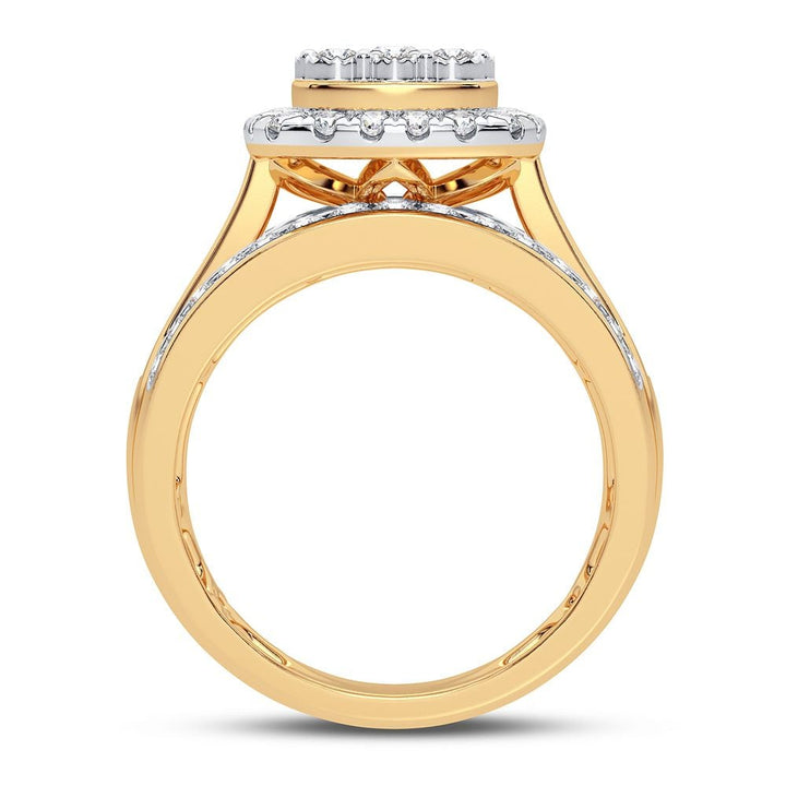 10K 1.00CT DIAMOND RING