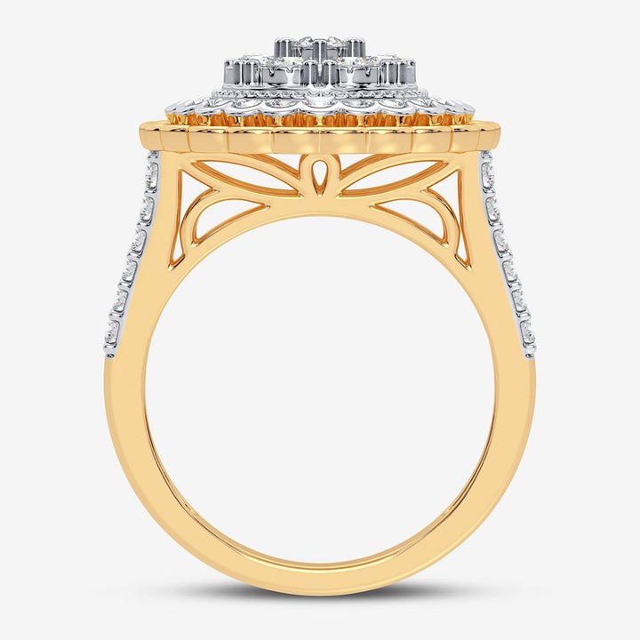 10K 1.00CT DIAMOND RING