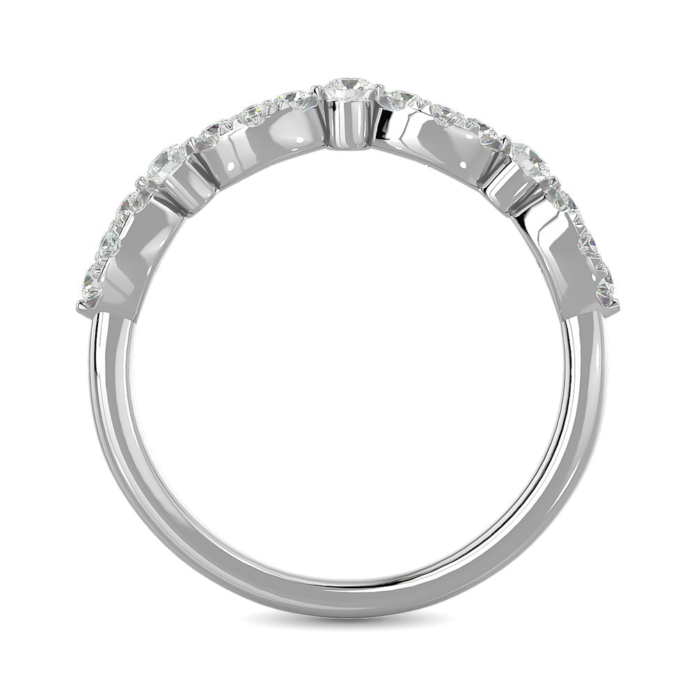 Diamond 1/3 Ct.tw Band in 14K White Gold