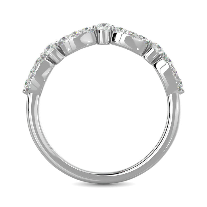 Diamond 1/3 Ct.tw Band in 14K White Gold
