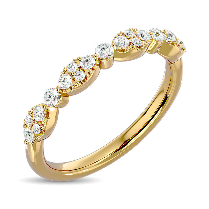 Diamond 1/3 Ct.tw Band in 14K Yellow Gold