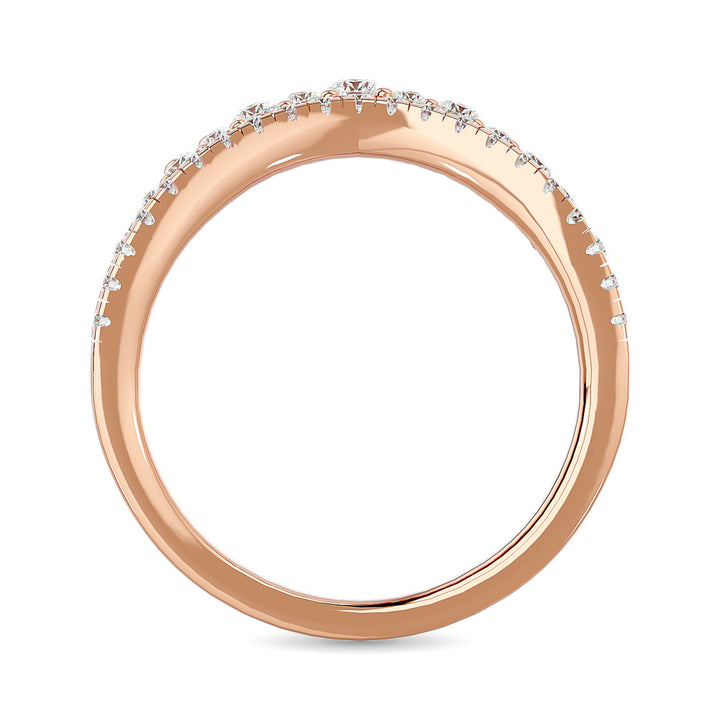 Diamond 1/3 Ct.tw Band in 14K Rose Gold