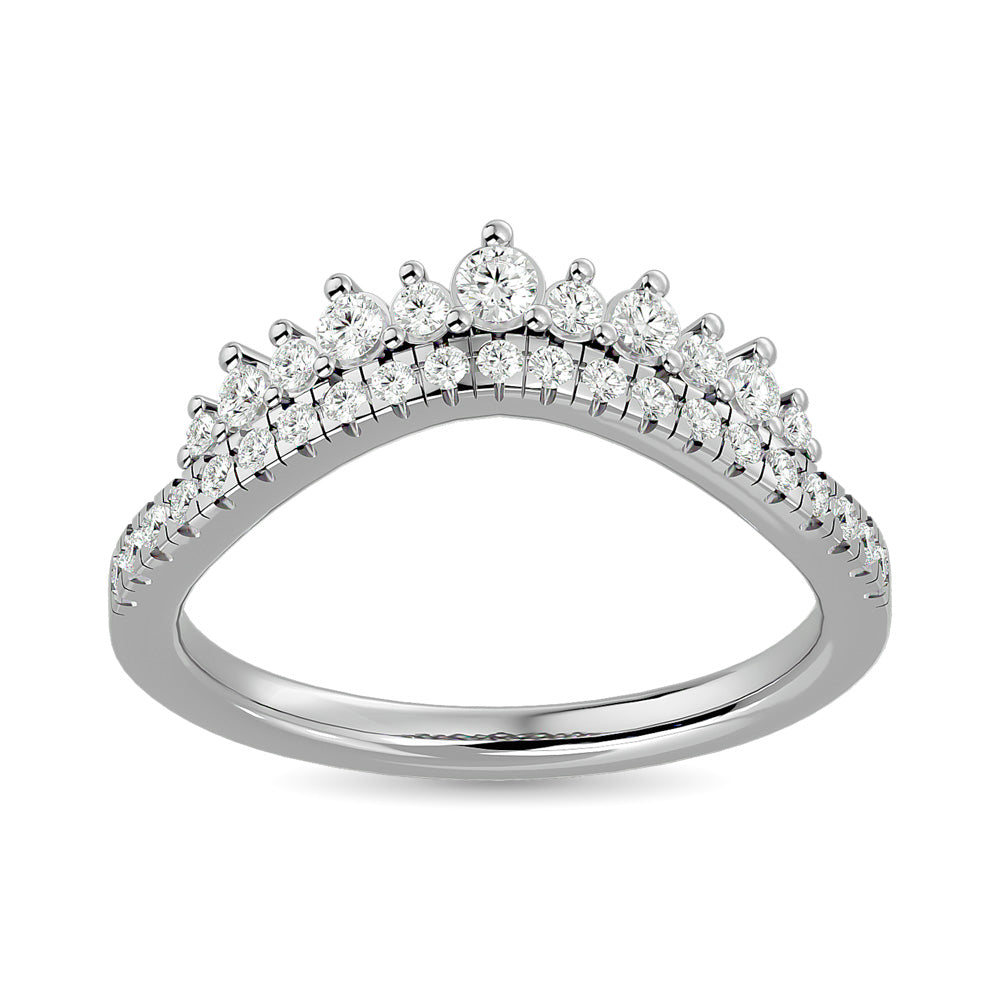Diamond 1/3 Ct.tw Band in 14K White Gold