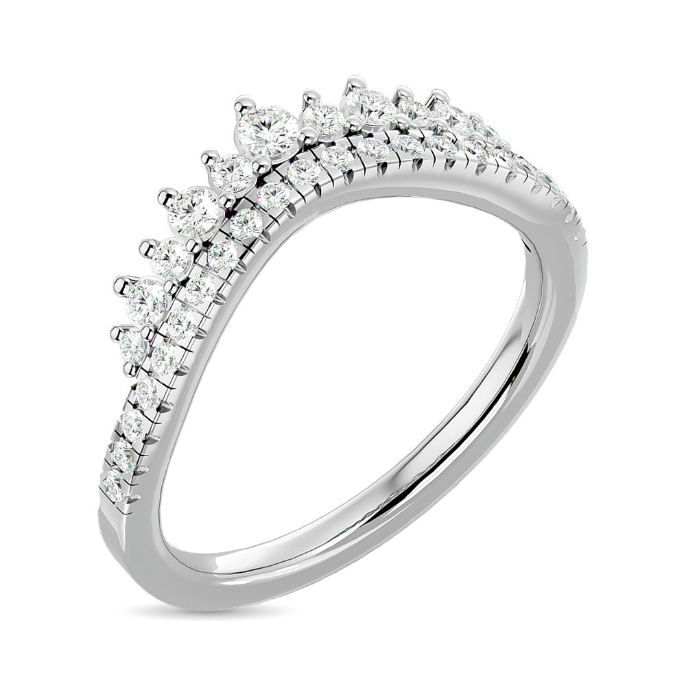 Diamond 1/3 Ct.tw Band in 14K White Gold