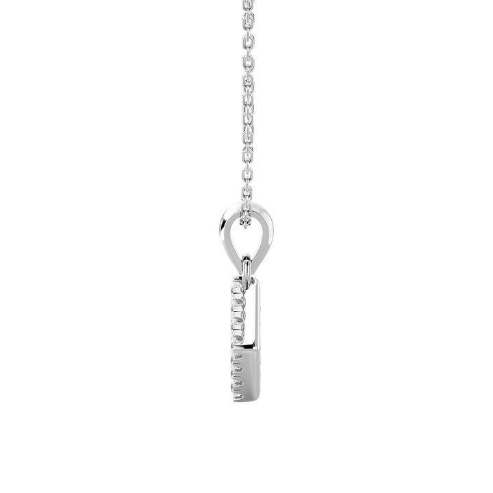 Diamond 1/5 Ct.tw Fashion Pendant in 10K White Gold