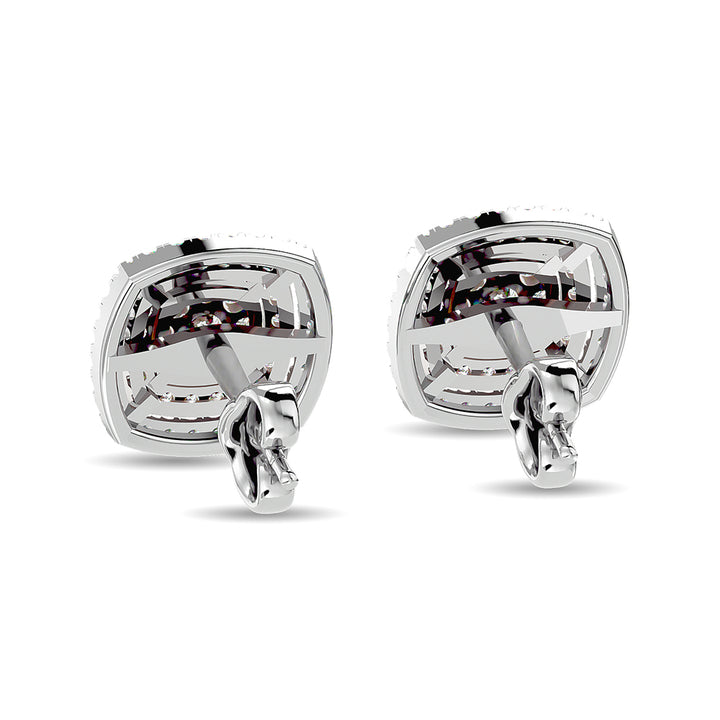 Diamond 5/8 Ct.tw Fashion Earrings in 10K White Gold