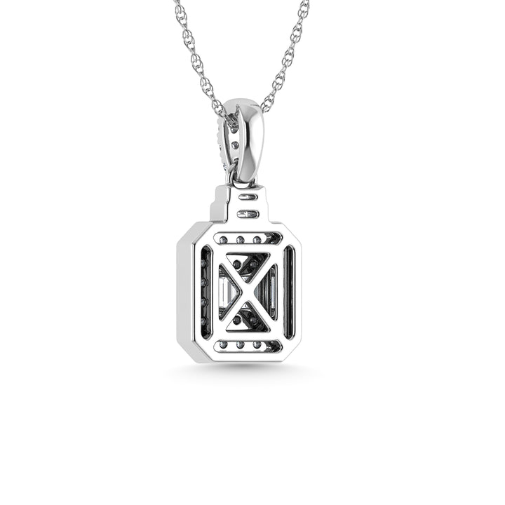 Diamond 1/3 Ct.Tw. Fashion Pendant in 14K White Gold