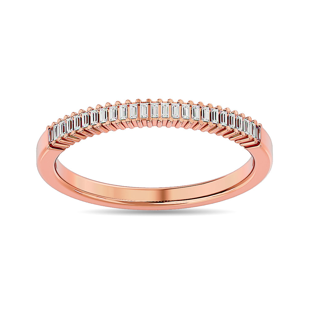 Diamond Anniversary Band 1/6 Ct.tw in 14K Rose Gold