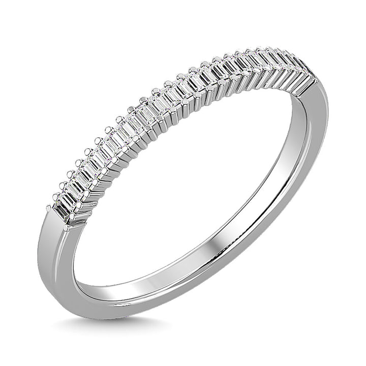 Diamond 1/2 Ct.tw Anniversary Band in 14K White Gold