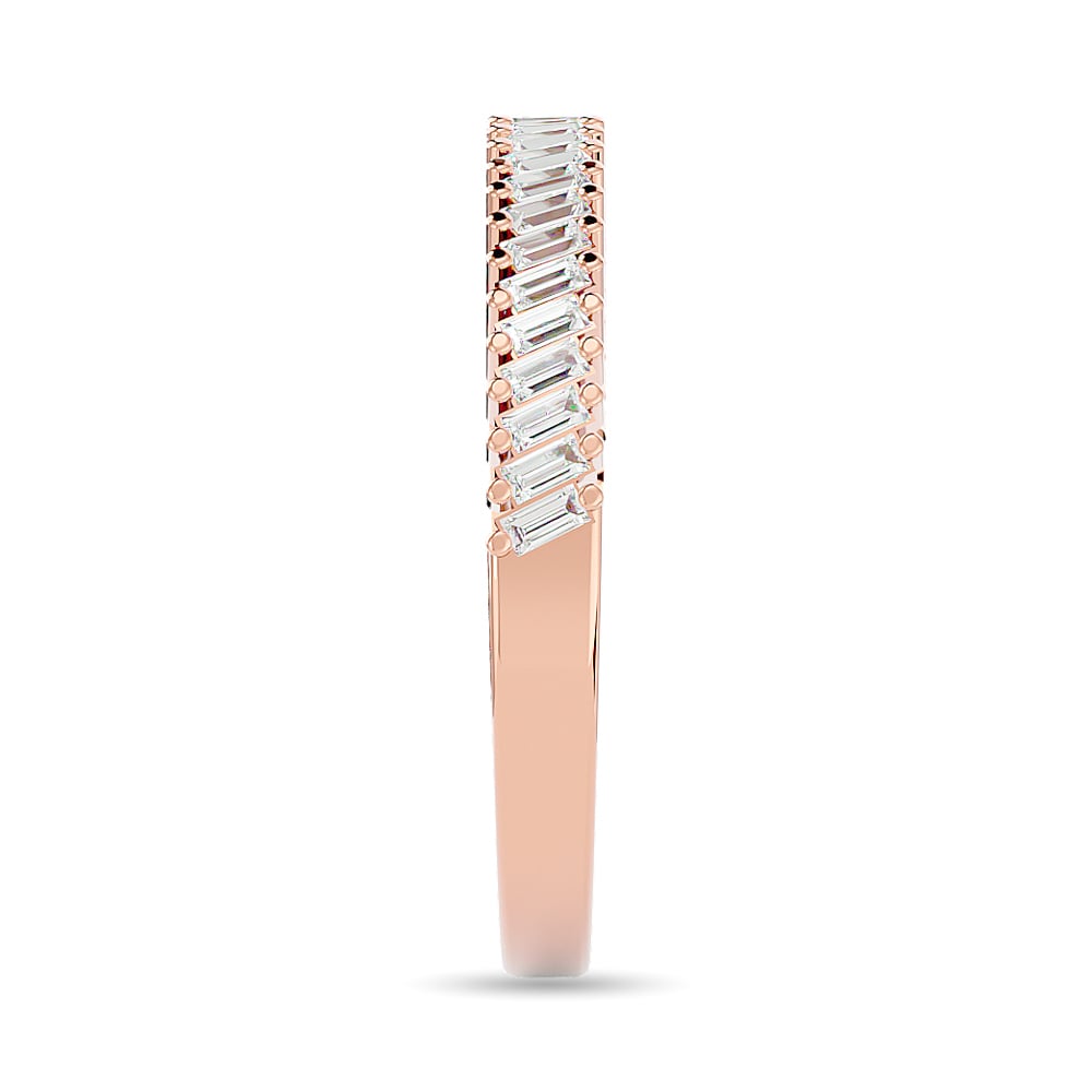 Diamond Ladies Band 1/4 Ct.tw in 14K Rose Gold