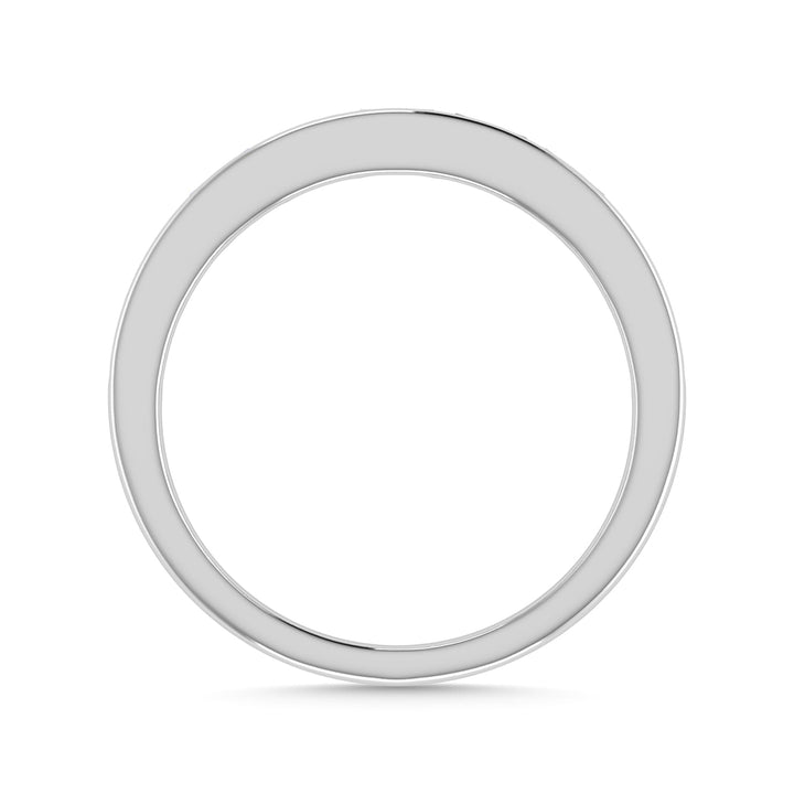 Diamond 3/8 Ct.Tw. Baguette Cut Anniversary Band in 14K White Gold