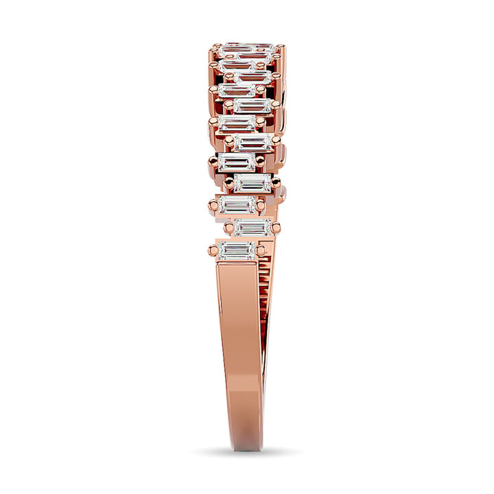 Diamond Ladies Band 1/4 Ct.tw in 14K Rose Gold
