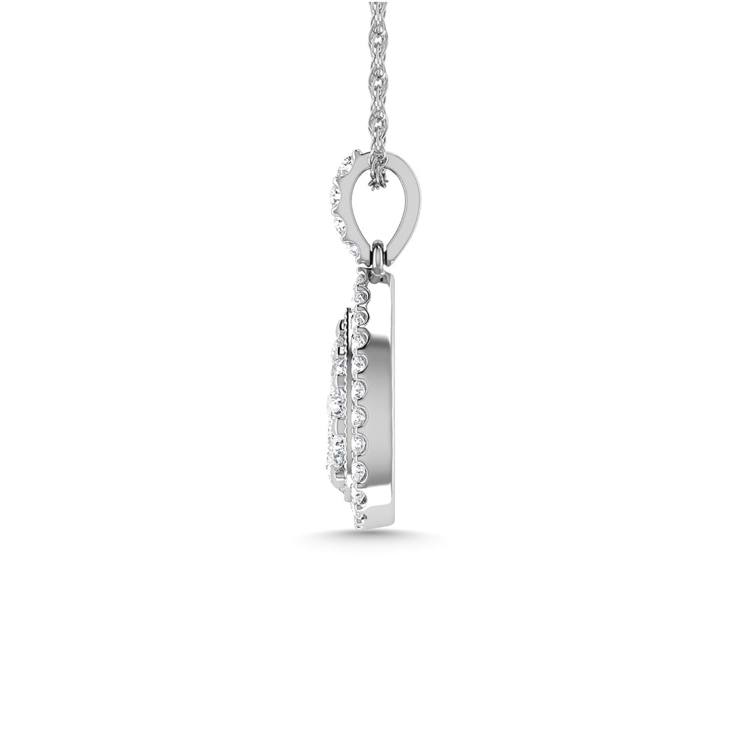Diamond 1 Ct.Tw. Fashion Pendant in 14K White Gold