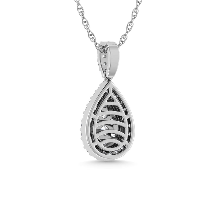 Diamond 1 Ct.Tw. Fashion Pendant in 14K White Gold