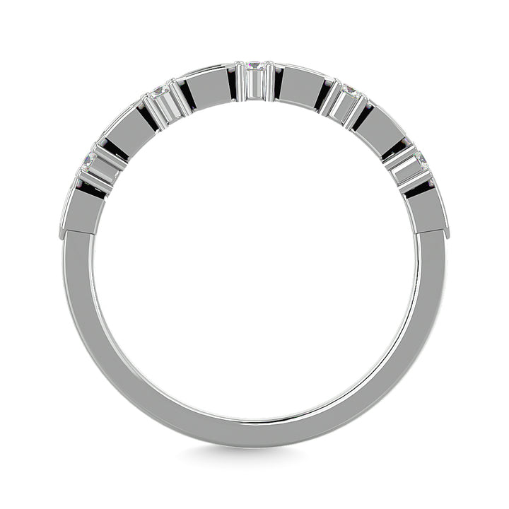 Diamond Stackable Band 1/6 Ct.tw in 14K White Gold