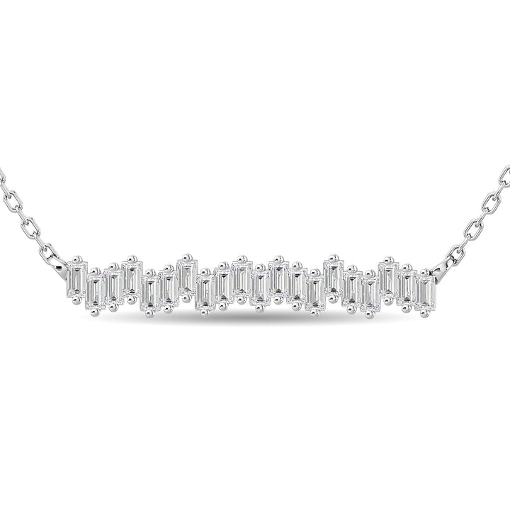 Diamond 1/4 Ct.Tw. Fashion Necklace in 14K White Gold