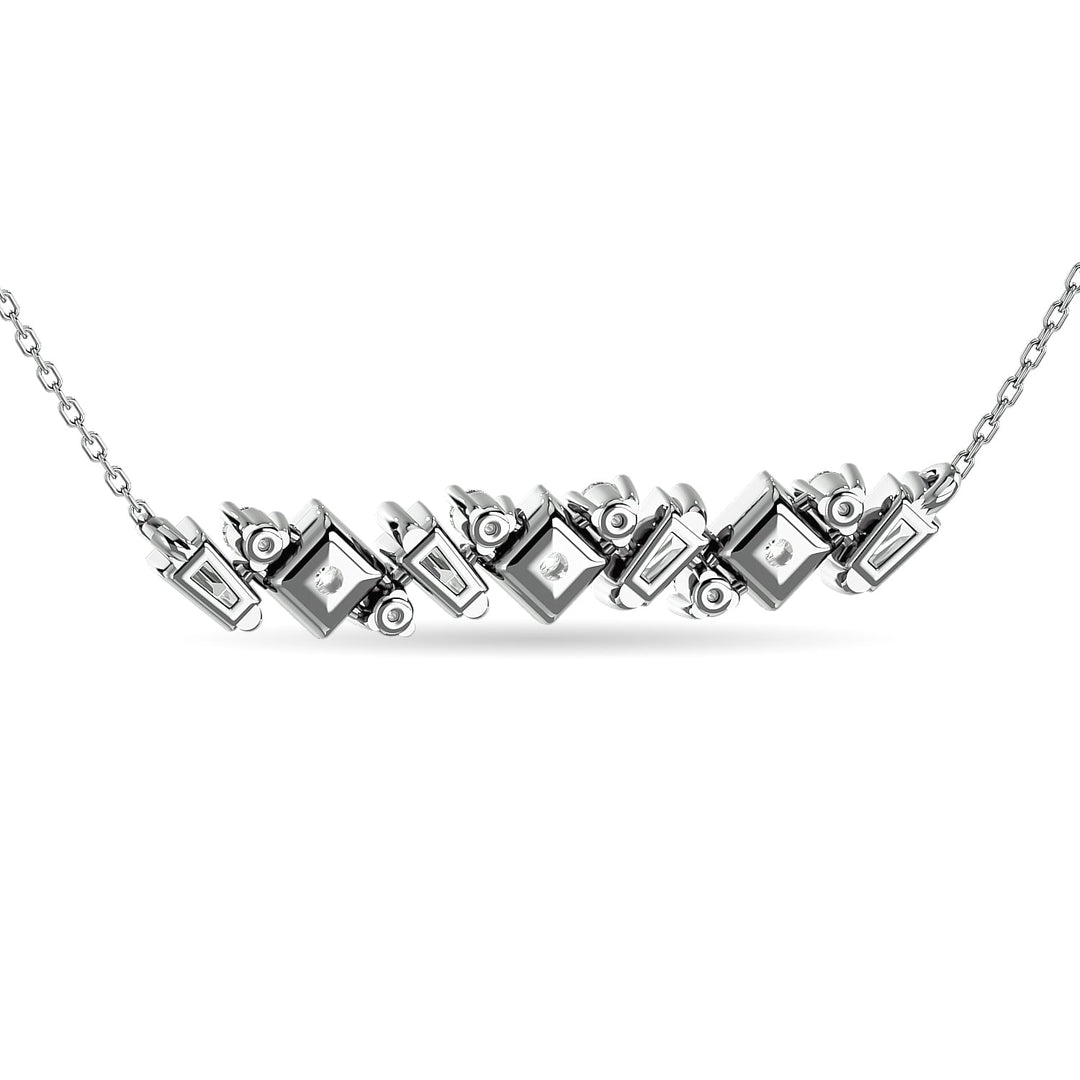 Diamond 1/5 Ct.Tw. Fashion Pendant in 10K White Gold
