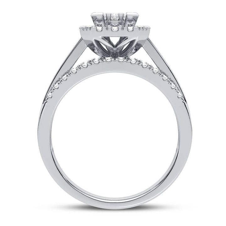 10K 1.00CT DIAMOND RING