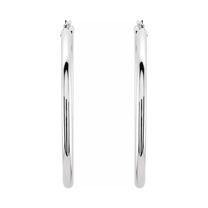Tube Hoop Earrings