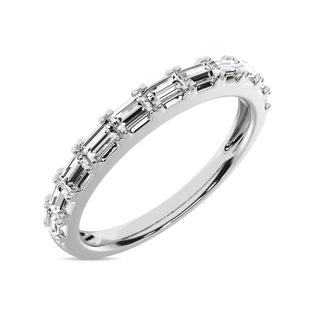 Diamond Anniversary Ring 1/10 Ct.tw in 14K White Gold