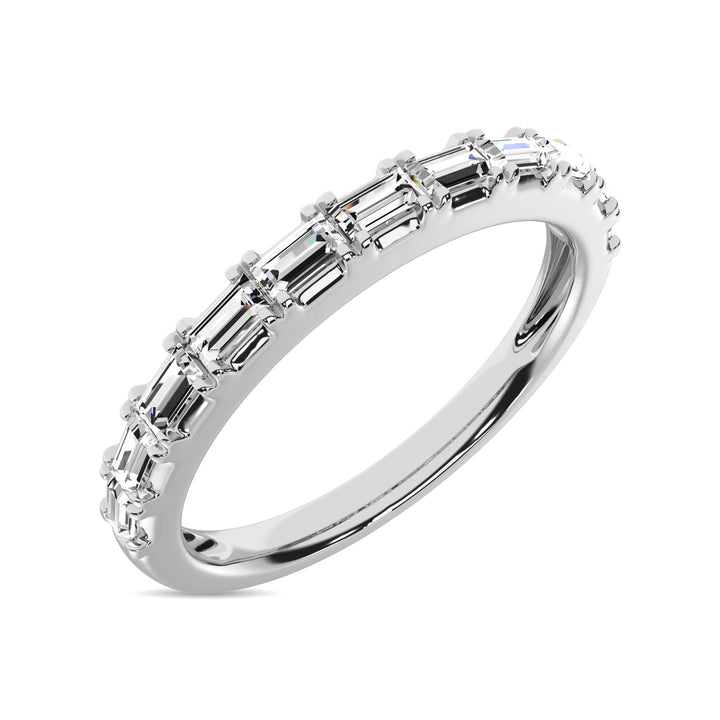 Diamond Anniversary Ring 1/10 Ct.tw in 14K White Gold
