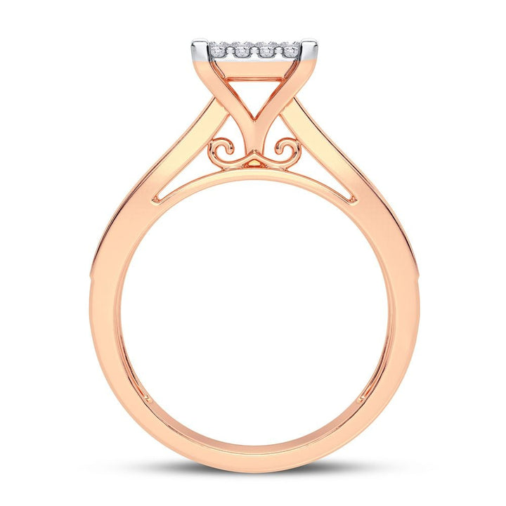 14K 0.42CT Diamond Ring