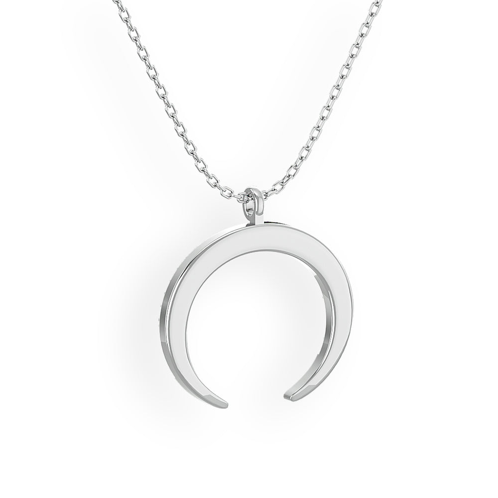 10KT WHITE GOLD 1/4CT.TW DIAMOND PENDANT