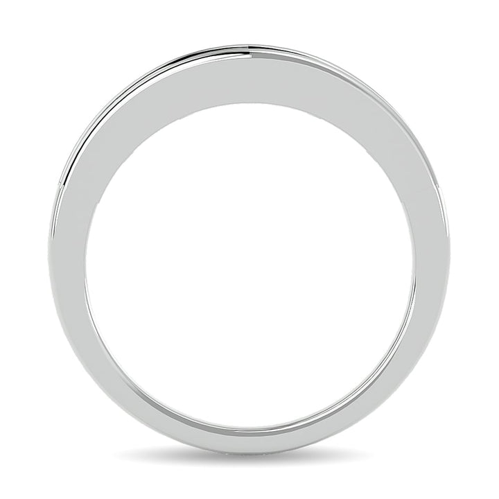Diamond 3/8 Ct.tw Band Ring in 14K White Gold