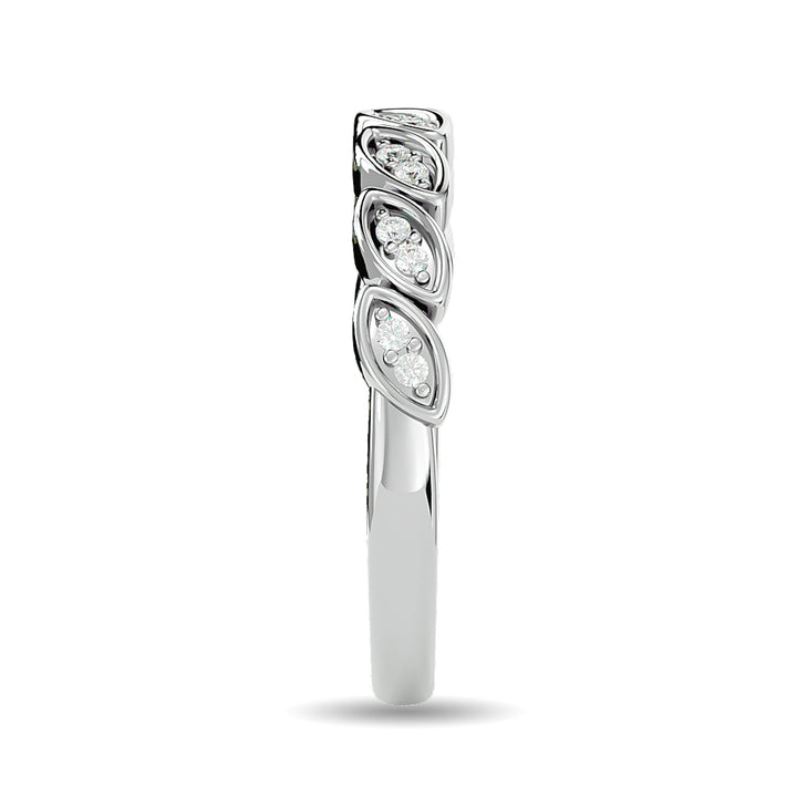 Diamond 1/10 Ct.tw Stackable Ring in 14K White Gold